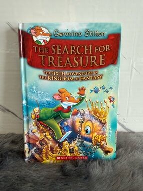 Scholastic Geronimo Stilton Underwater Adventure – Aqua & Teal Cover